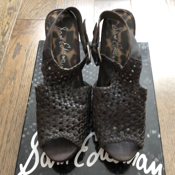 Sam Edelman Wedge Platform Sandals - Picture 3 of 8